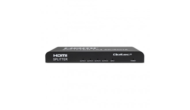 QOLTEC 51797 Active HDMI Splitter 2 x HDMI 4K x 2K / 6Gb/s / 60Hz