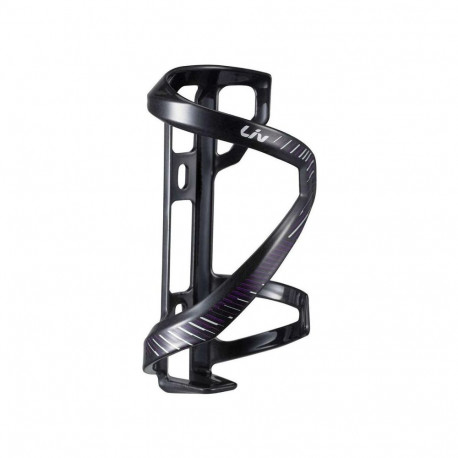 Pudelihoidja LIV Airway Composite Sidepull R, Black/Purple, must-lilla