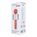 Multimedia karaoke microphone CR58 gold