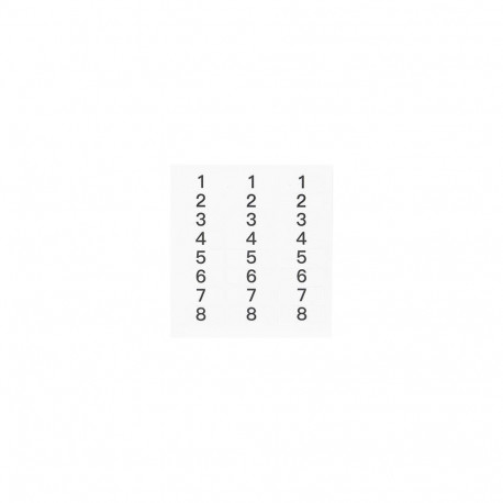 Hollyland numbrikleebised HL-NS01