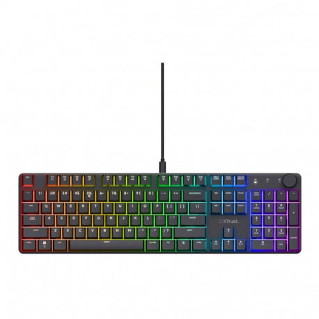 Trust GXT 866 TORIX klaviatuur gaming USB QWERTY US International must