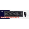 Trust Primo keyboard Mouse included RF Wireless QWERTY US English Black
