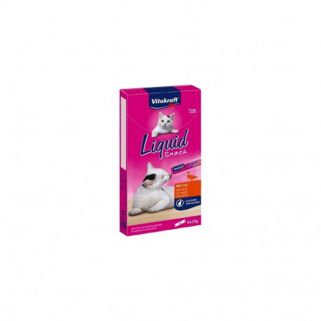 VITAKRAFT Liquid Snack Duck - cat treats - 6 x 15g