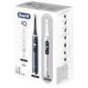 Braun Oral-B szczoteczka elektryczna iO 9N zestaw DUO BLACK ONYX & ROSE QUARTZ