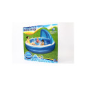 Inflatable pool 241x241x140cm with roof 54337
