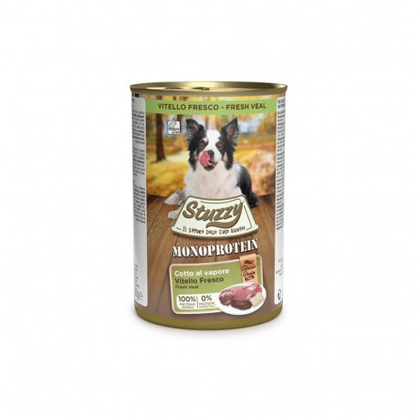 STUZZY monoproteiin vasikaliha märg koeratoit 400 g