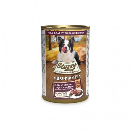 STUZZY Monoprotein Wild Boar - wet dog food - 400 g
