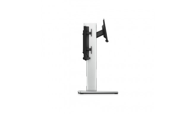 Dell | Desk Mount | Tilt, swivel, height adjustment, pivot | 19-27 " | Silver