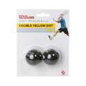 Wilson Staff Squash Double Yellow Dot Ball WRT617600 (One size)