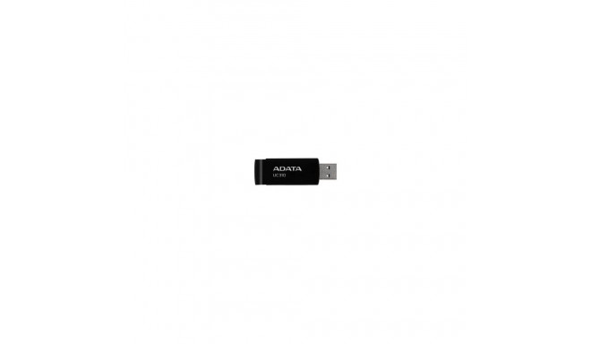 ADATA MEMORY DRIVE FLASH USB3.2 128G/BLACK UC310-128G-RBK