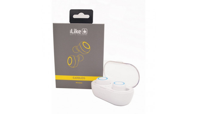 iLike Bluetooth Earbuds IBE01 White