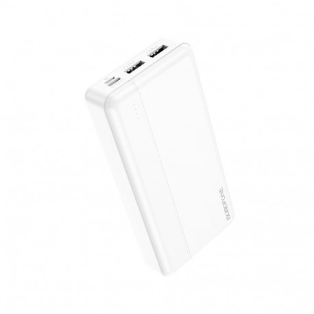 Borofone Power Bank 20000mAh BJ24A - 2xUSB - valge
