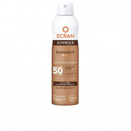 Ecran Sunnique Broncea+ päikesekaitse sprei SPF50 250ml