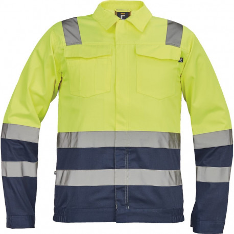 Cerva Valencia tööjakk Hi-Vis kollane 50
