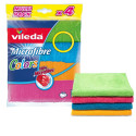 Set of microfiber cloths VILEDA multi-pack 4 pcs/pk