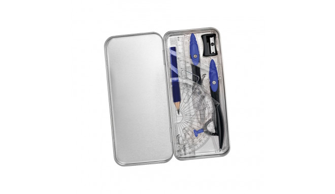 Geomeetria komplekt Deepsea Paradise 9 osa metallkarbis, Maped