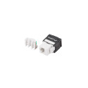 KEYSTONE MODULE TOOLLESS RJ45->LSA CAT.6 UTP 180° LANBERG