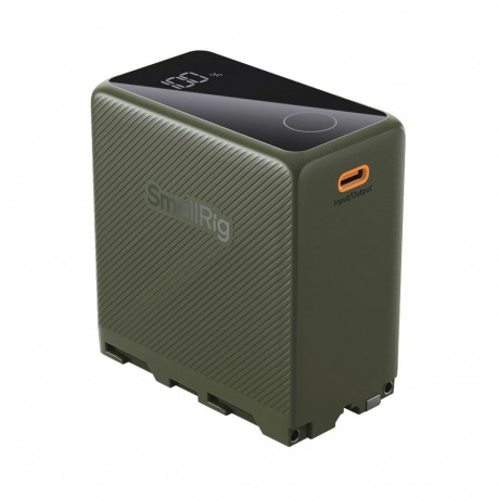 SmallRig 4577 Camera Battery USB-C Rechargeable NP-F970 Green