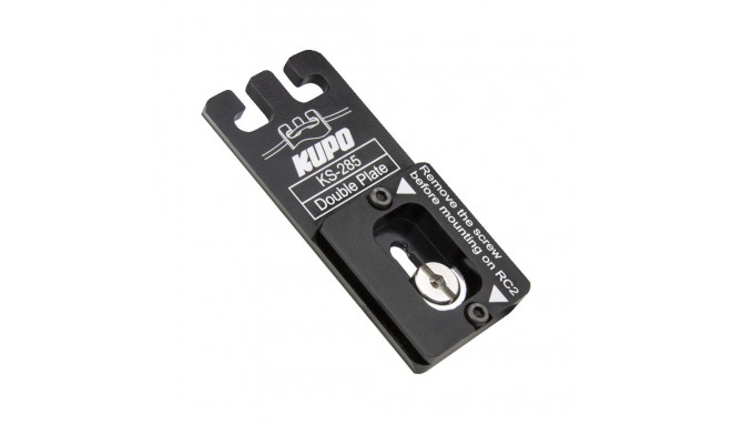 Kupo KS-285 Double Plate( Quick Release Plate For Arca-Swiss & Rc2 )