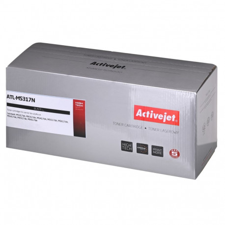 Activejet ATL-MS317N tooner (asendus Lexmark 51B2000, Supreme; 2 500 lehte; must)