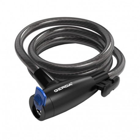 Gerda bike lock, cable, round body, Flex 1500/12T OSFL015001206T2XP