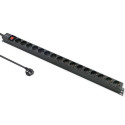 Power strip for RACK 16A PDU,16xSCHUKO,vertical