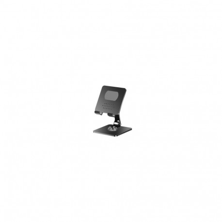 iLike STM4 Metal Tablet PC Holder Stand with Adjustable Perfect Angle & 360 Rotation Black Black