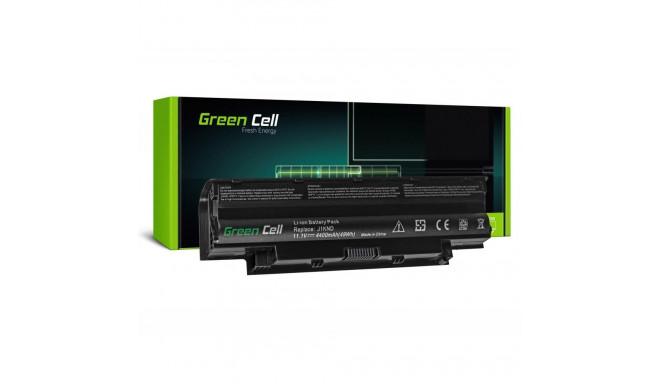 Green Cell aku J1KND Dell Inspiron 13R 14R 15R 17R Q15R N4010 N5010 N5030 N5040 N5110 T510 jaoks