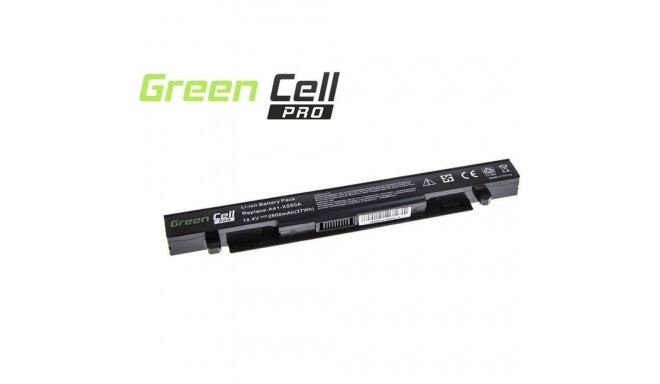 Green Cell PRO aku Asus A450 A550 R510 X550 / 14,4V 2600mAh jaoks