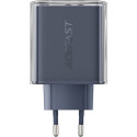 Acefast charger Acefast A45 wall charger, 2x USB-C, 1xUSB-A, 65W PD (gray)