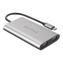 HyperDrive USB-C Station/Replicator - HDMI x2 Gray (HDM1-GL)