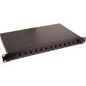 Lanview Fiber patch panel 19" 1U 12