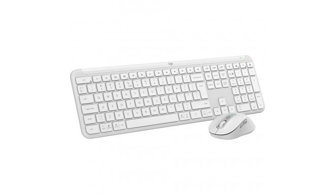 Logitech Signature Slim MK950 keyboard + mouse white (920-012491)