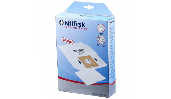 NILFISK 30050002 DUST BAG 5 PCS ACTION BRAVO