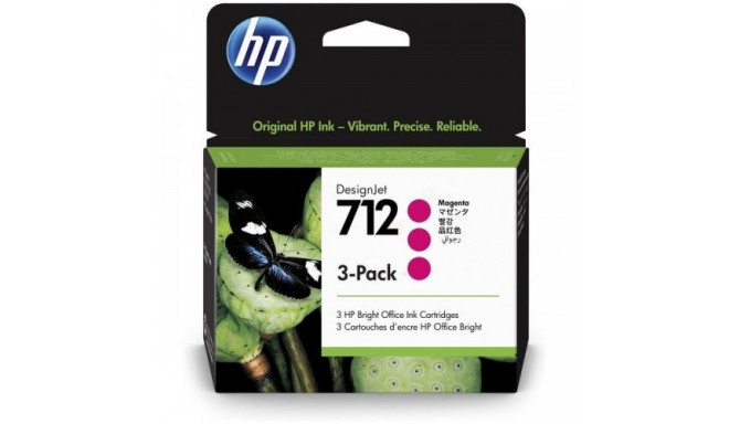 HP 712 (3ED78A) tindikassett magenta