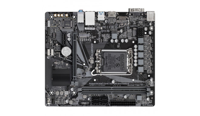 Gigabyte | H610M H V3 DDR4 | Processor family Intel | Processor socket LGA1700 | DDR4 DIMM | Support