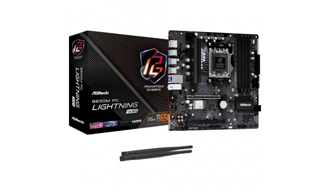 ASRock B650M PG LIGHTNING WIFI motherboard