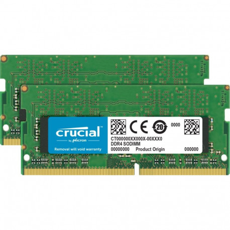 Laptop memory Crucial SODIMM, DDR4, 64 GB, 3200 MHz, CL22 (CT2K32G4SFD832A)