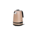 Adler | Kettle | AD 1295 | Electric | 2200 W | 1.7 L | Stainless steel | 360° rotational base | Gold