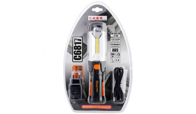 Built-in flashlight 10 + 6 LEDs