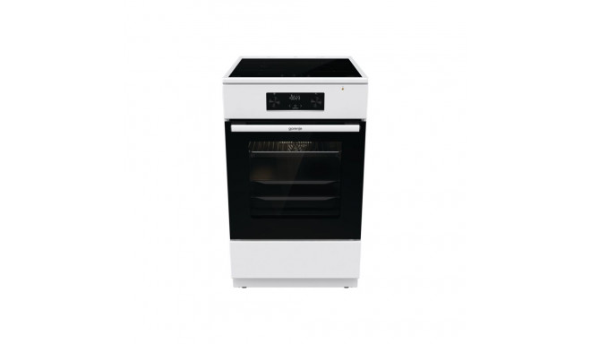 Gorenje | Cooker | GEIT5C60WPG | Hob type Induction | Oven type Electric | White | Width 50 cm | Gri