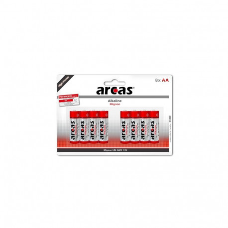 Arcas | AA/LR6 | Alkaline | 8 pc(s)