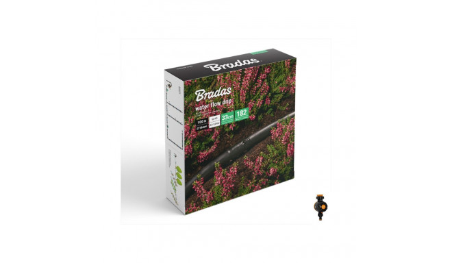 Set with a WATER FLOW DRIP hose - 100m with Timer