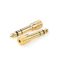 UGREEN 20503 Adapter 6,5 mm pistikupesa 3,5 mm minipistikupesale (kuldne) UGREEN 20503 Adapter 6,5 mm pistikupesa 3,5 mm minipistikupesale (kuldne)