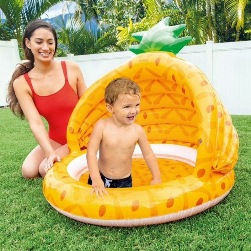 Pineapple blow up pool toy sales