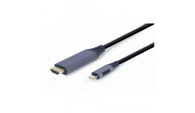 HDMI-DVI Adapter GEMBIRD CC-USB3C-HDMI-01-6 Must/Hall 1,8 m