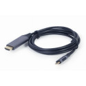 HDMI-DVI Adapter GEMBIRD CC-USB3C-HDMI-01-6 Must/Hall 1,8 m