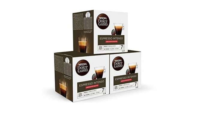 Coffee Capsules Nestle INTENSO DESCAF