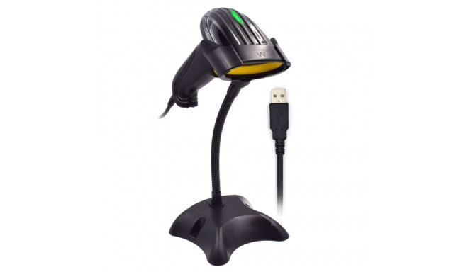 Сканер штрих-кода с подставкой Ewent EW3410 LED USB