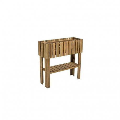 Taimepott Ekju 78 x 29 x 79 cm Pruun Puit Kandiline